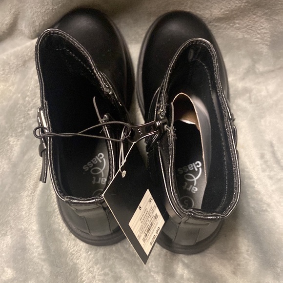 Art Class Girls “Cadi” Moto Boots Big Girls Size 5 - Picture 7 of 9